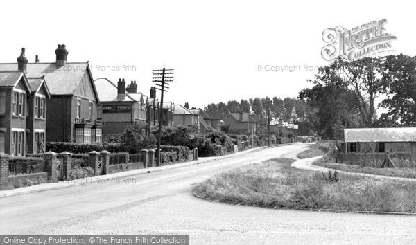 Hamble, Hamble Lane c1955