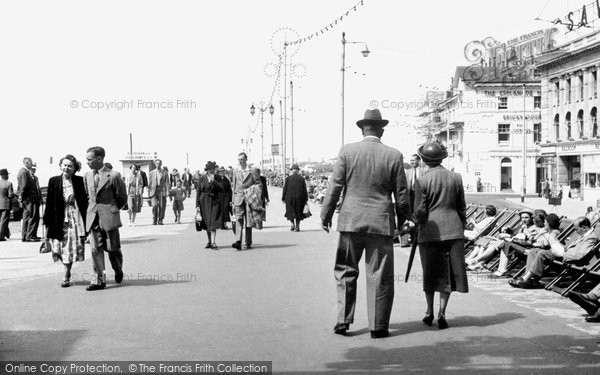 Southsea, the Promenade c1955
