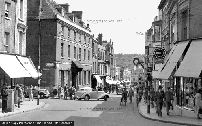 Winchester, High Street c1955