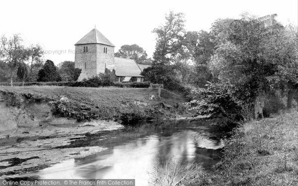 Little Hereford, Church 1898