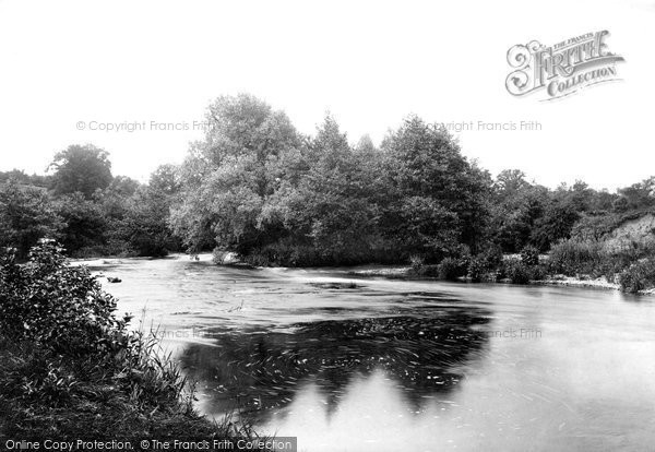 Little Hereford, River Teme 1898