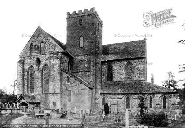 Abbeydore, Holy Trinity and St Mary's Abbey Church 1898