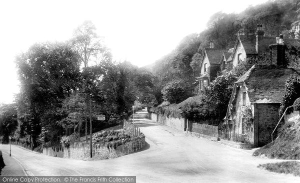 Malvern Wells, the road to Holywell 1904