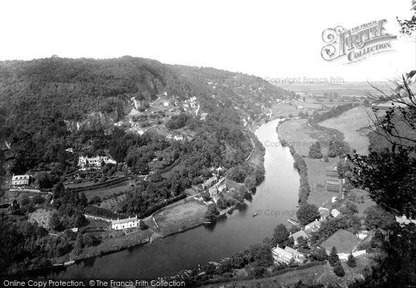 Symonds Yat, River Wye and Doward Hill 1914