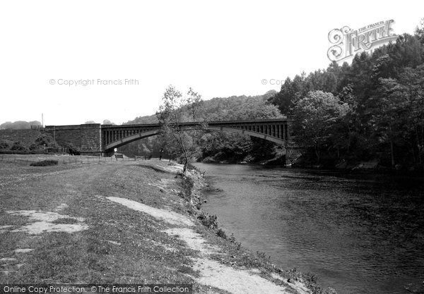 Arley, Victoria Bridge and River Severn c1950