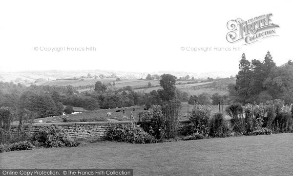 Bredenbury, view from the School c1955