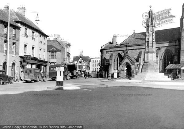 Hereford, St Peter's Square c1950