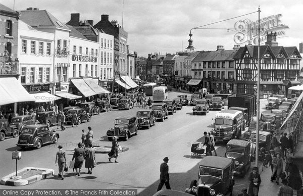 Hereford, High Town 1949