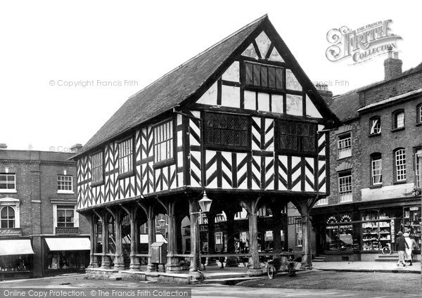 Ledbury, the Market Hall c1940