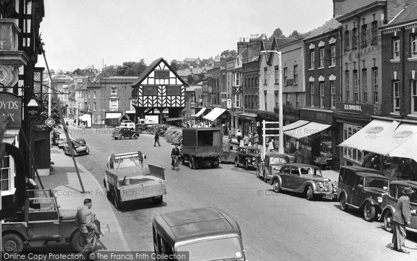 Ledbury, High Street 1952