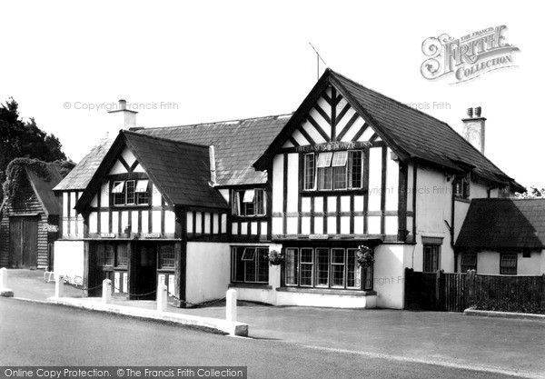 Much Birch, the Axe and Cleaver Hotel c1960