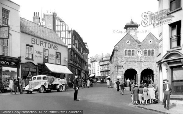Ross-On-Wye, Market Square c1955