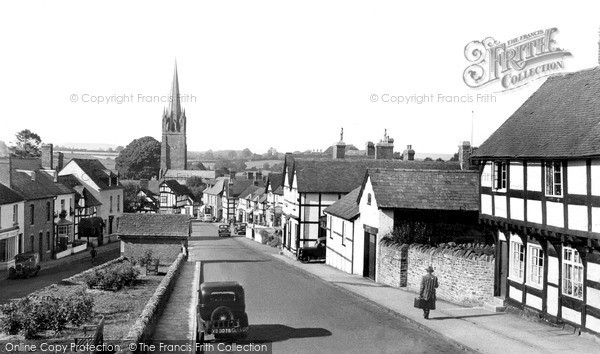 Weobley, the Village c1950