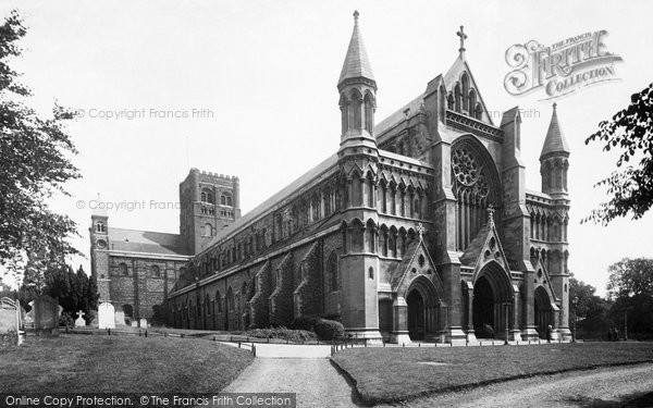 Photo of St Albans, the Abbey 1921, ref. 70455