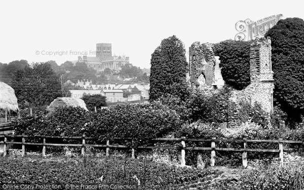 Photo of St Albans, the Cathedral and Sopwell Nunnery 1921, ref. 70482
