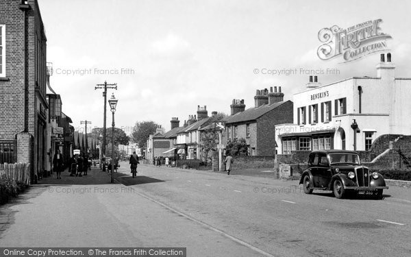 Photo of Hatfield, St Albans Road c1955, ref. H254008