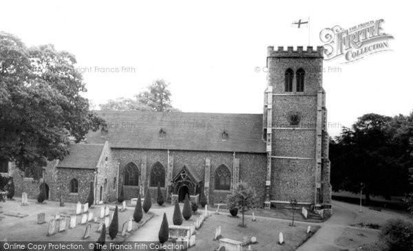 Photo of Hatfield, the Parish Church c1965, ref. H254082