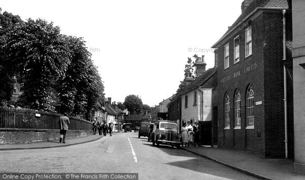 Photo of Welwyn, Church Street c1955, ref. W293008