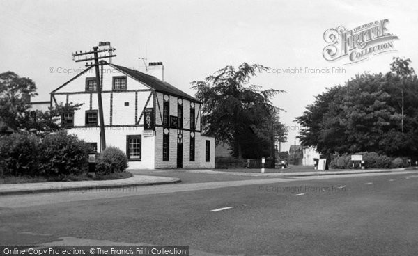 Churchtown, Horns Inn and Church Road c1960