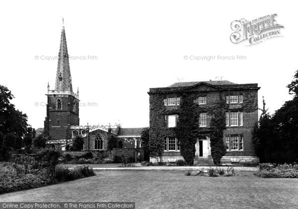 Asfordby, the Church and Rectory c1955