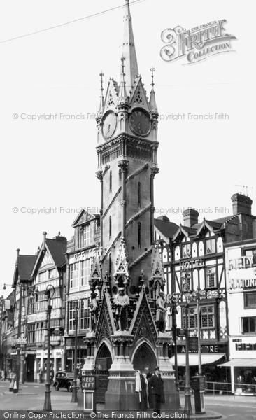 Photo of Leicester, the Clock Tower c1955, ref. L144075