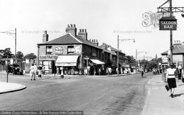 Belvedere, Albert Road Corner c1950