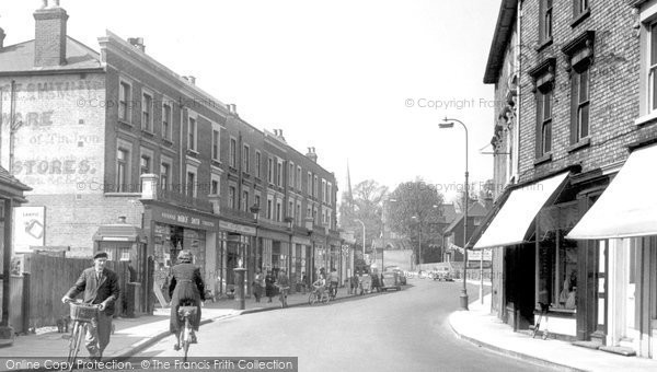 Bexley, High Street c1955