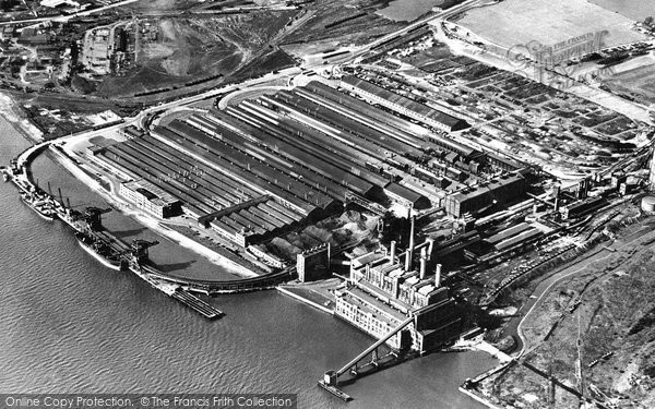 Dagenham, the Ford Works c1950