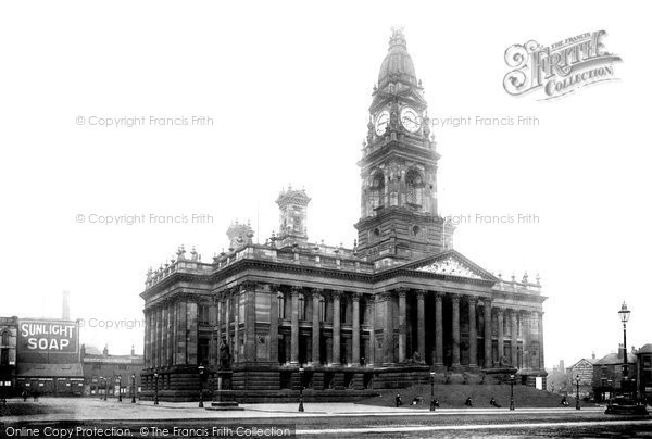 Bolton, Town Hall 1893