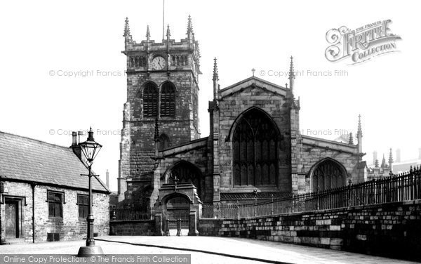 Wigan, Parish Church 1895 0.69m • © Francis Frith