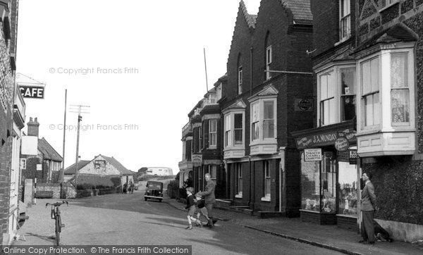 East Runton, High Street c1955