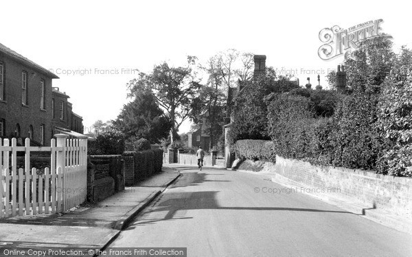North Walsham, Grammar School Road c1955