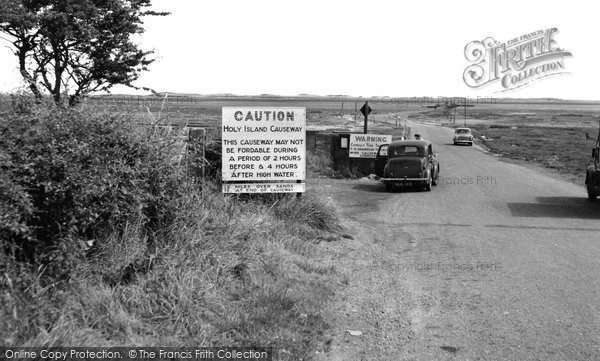 Photo of Holy Island, the Causeway c1955, ref. H348160