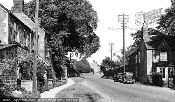 Lower Heyford, Station Road c1955