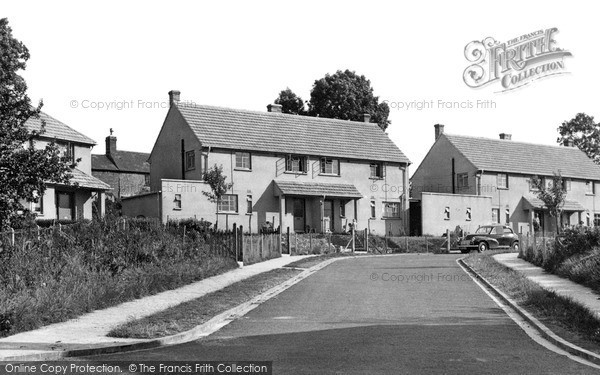 Lower Heyford, Cherwell Bank c1955