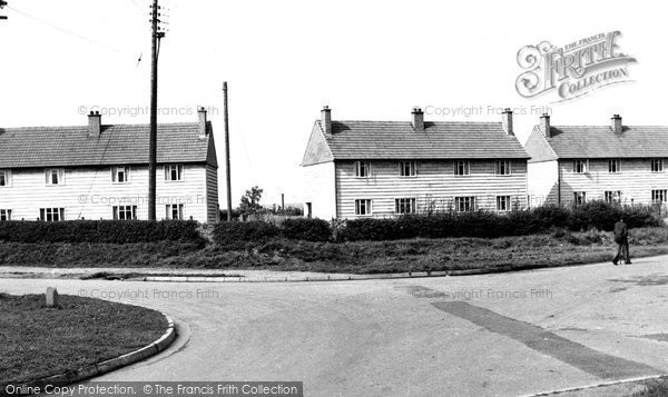 Hixon, the Cross Roads, Lander Grove c1955