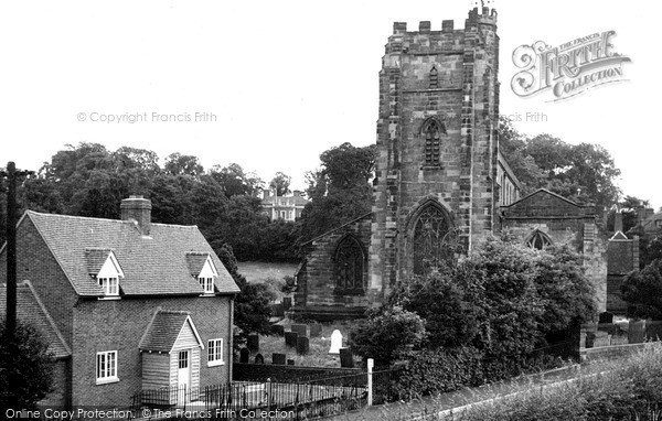 Lichfield, St Chads Church c1950