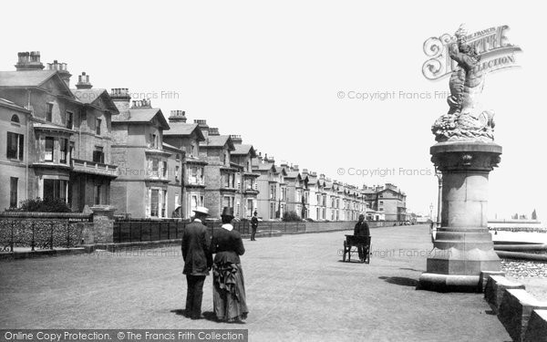 Lowestoft, the Esplanade 1887.  (Neg. 19831)  © Copyright The Francis Frith Collection 2008. http://www.francisfrith.com