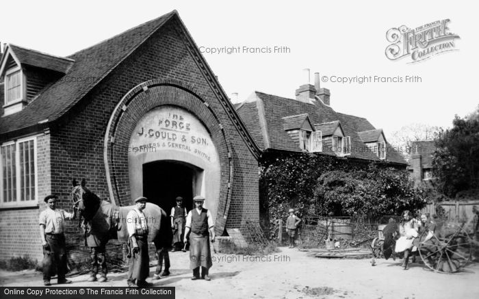 Merrow, the Forge 1913.  (Neg. 65231)  © Copyright The Francis Frith Collection 2008. http://www.francisfrith.com