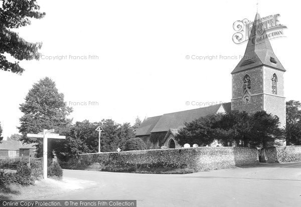 Merrow, St. Johns Church 1927.  (Neg. 79925)  © Copyright The Francis Frith Collection 2008. http://www.francisfrith.com
