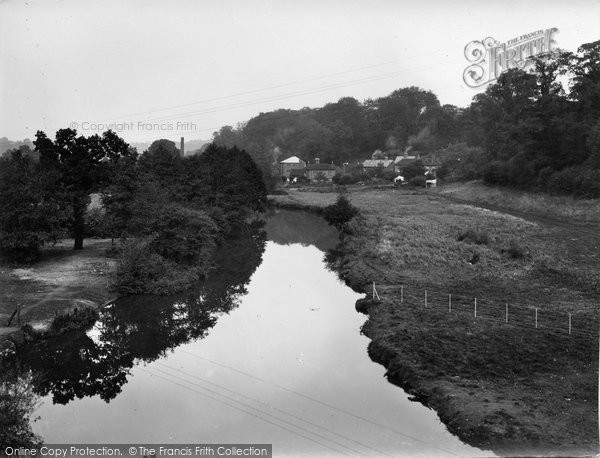 Eashing, view from By-Pass Road Bridge 1935