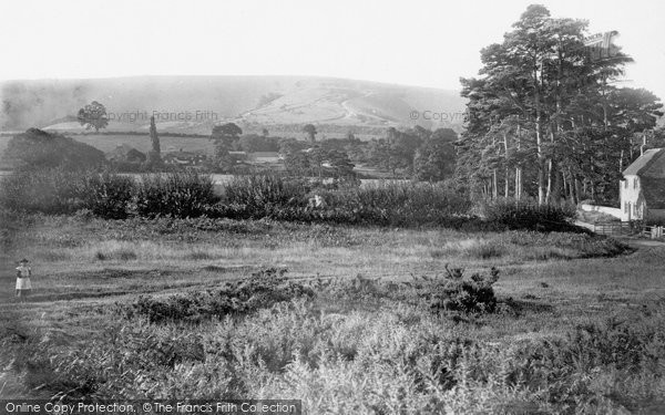 Storrington, view towards Kithurst 1894
