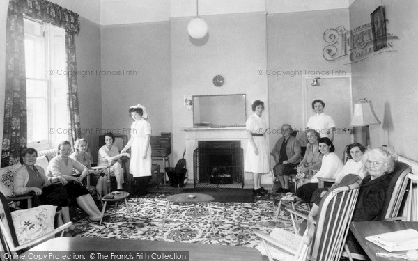 Peas Pottage, Upper Sitting Room, Woodhurst Hospital c1955