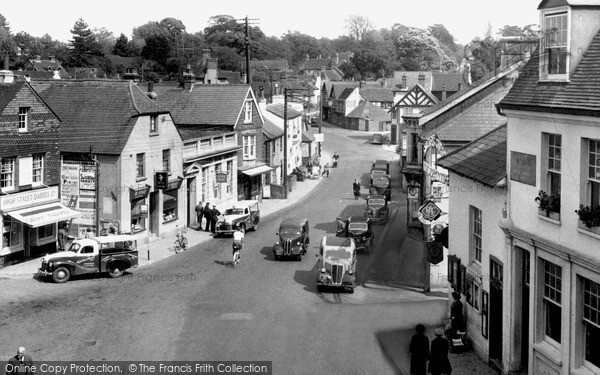 Storrington, High Street c1955