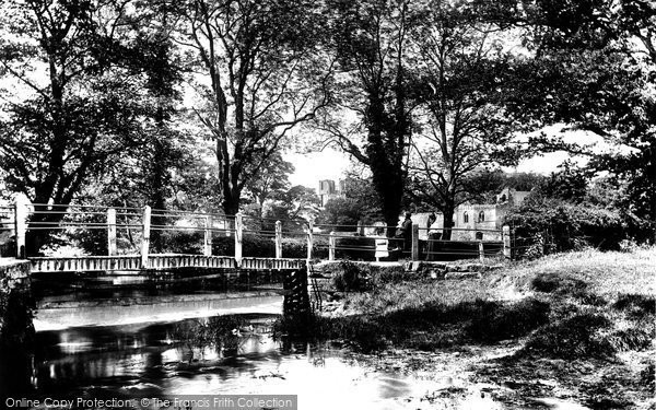 Kenilworth, from below Footbridge  1892