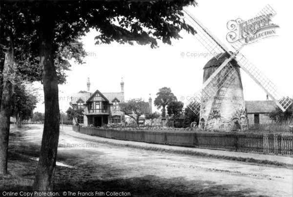 Leamington Spa, Tachbrook Road Windmill 1892