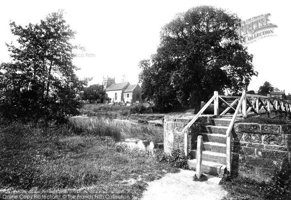 Ashow, Church and Bridge 1892