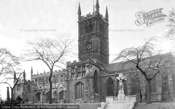 Wolverhampton, St Peter's Church c1955