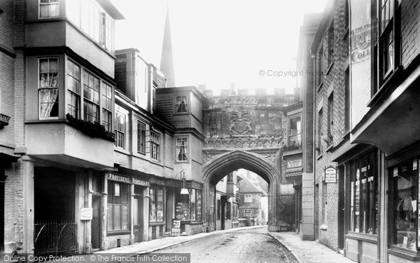 Photo of Salisbury, High Street Gate 1894, ref. 34871