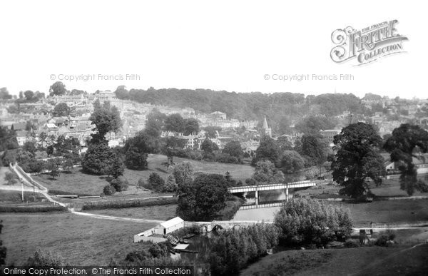Bradford-On-Avon, from Grip Wood 1900